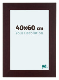 Dover Holz Bilderrahmen 40x60cm Mahagoni Vorne Messe | Yourdecoration.at