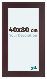 Dover Holz Bilderrahmen 40x80cm Mahagoni Vorne Messe | Yourdecoration.at