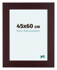 Dover Holz Bilderrahmen 45x60cm Mahagoni Vorne Messe | Yourdecoration.at