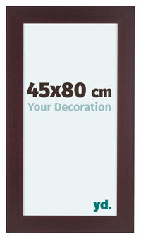 Dover Holz Bilderrahmen 45x80cm Mahagoni Vorne Messe | Yourdecoration.at