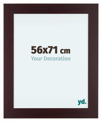 Dover Holz Bilderrahmen 56x71cm Mahagoni Vorne Messe | Yourdecoration.at