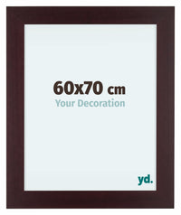 Dover Holz Bilderrahmen 60x70cm Mahagoni Vorne Messe | Yourdecoration.at