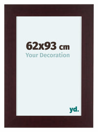Dover Holz Bilderrahmen 62x93cm Mahagoni Vorne Messe | Yourdecoration.at