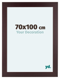 Dover Holz Bilderrahmen 70x100cm Mahagoni Vorne Messe | Yourdecoration.at