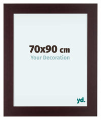 Dover Holz Bilderrahmen 70x90cm Mahagoni Vorne Messe | Yourdecoration.at