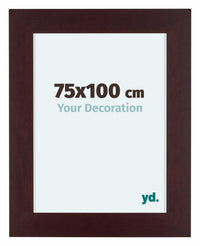 Dover Holz Bilderrahmen 75x100cm Mahagoni Vorne Messe | Yourdecoration.at