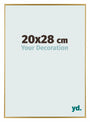 Evry Kunststoff Bilderrahmen 20x28cm Gold Vorne Messe | Yourdecoration.at