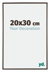 Evry Kunststoff Bilderrahmen 20x30cm Antrazit Vorne Messe | Yourdecoration.at