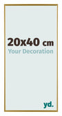 Evry Kunststoff Bilderrahmen 20x40cm Gold Vorne Messe | Yourdecoration.at