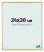 Evry Kunststoff Bilderrahmen 24x30cm Gold Vorne Messe | Yourdecoration.at