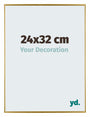 Evry Kunststoff Bilderrahmen 24x32cm Gold Vorne Messe | Yourdecoration.at