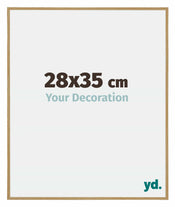 Evry Kunststoff Bilderrahmen 28x35cm Buche Hell Vorne Messe | Yourdecoration.at