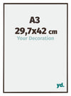 Evry Kunststoff Bilderrahmen 29-7x42cm A3 Antrazit Vorne Messe | Yourdecoration.at