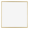 Evry Kunststoff Bilderrahmen 30x30cm Gold Vorne | Yourdecoration.at