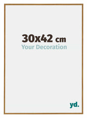 Evry Kunststoff Bilderrahmen 30x42cm Buche Hell Vorne Messe | Yourdecoration.at