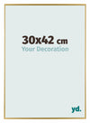 Evry Kunststoff Bilderrahmen 30x42cm Gold Vorne Messe | Yourdecoration.at