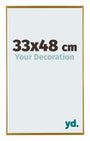 Evry Kunststoff Bilderrahmen 33x48cm Gold Vorne Messe | Yourdecoration.at