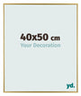 Evry Kunststoff Bilderrahmen 40x50cm Gold Vorne Messe | Yourdecoration.at