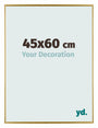 Evry Kunststoff Bilderrahmen 45x60cm Gold Vorne Messe | Yourdecoration.at