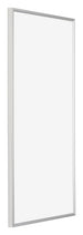 Evry Kunststoff Bilderrahmen 50x100cm Silber Vorne Schrag | Yourdecoration.at