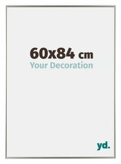 Evry Kunststoff Bilderrahmen 60x84cm Champagner Vorne Messe | Yourdecoration.at