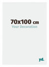 Evry Kunststoff Bilderrahmen 70x100cm Weiss Hochglanz Vorne Messe | Yourdecoration.at