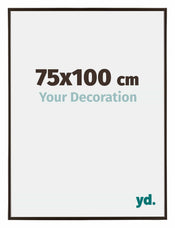 Evry Kunststoff Bilderrahmen 75x100cm Antrazit Vorne Messe | Yourdecoration.at