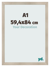 Bilderrahmen A1 - 59,4x84 cm - Eiche Hell - MDF - Pisa