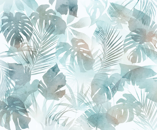 Fototapete Aqua Flora 300x250cm FLX6 046 | Yourdecoration.at