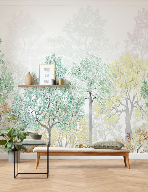 Fototapete Bright Rainbow 350x250cm FLX7 027 Interieur | Yourdecoration.at