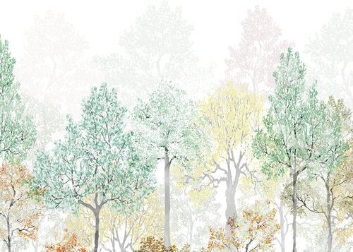 Fototapete Bright Rainbow 350x250cm FLX7 027 | Yourdecoration.at