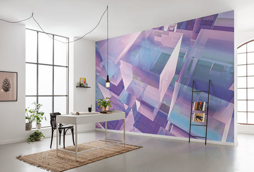 Fototapete Holographicubical 350x250cm FLX7 029 Interieur | Yourdecoration.at