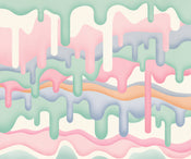 Fototapete Melt 300x250cm FLX6 035 | Yourdecoration.at