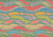 Fototapete Wave Symphony 350x250cm FLX7 023 | Yourdecoration.at