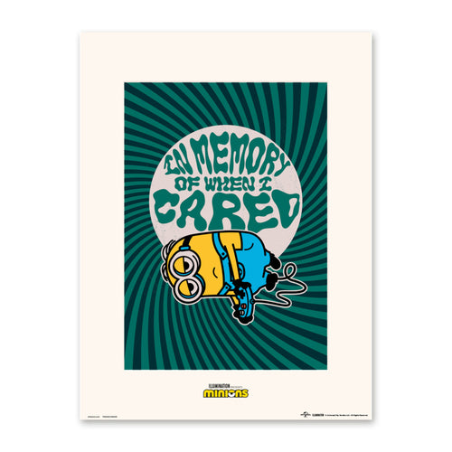 Grupo Erik P30X40cm0443 Print 30X40 cm Minions In Memory Of When I Cared | Yourdecoration.at