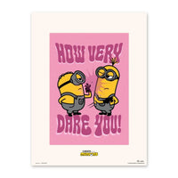 Grupo Erik P30X40cm0445 Print 30X40 cm Minions How Very Dare You | Yourdecoration.at