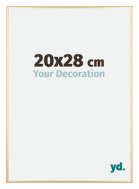 Kent Aluminium Bilderrahmen 20x28cm Gold Vorne Messe | Yourdecoration.at