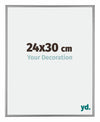 Kent Aluminium Bilderrahmen 24x30cm Platin Vorne Messe | Yourdecoration.at