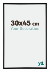 Kent Aluminium Bilderrahmen 30x45cm Schwarz Matt Vorne Messe | Yourdecoration.at