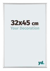 Kent Aluminium Bilderrahmen 32x45cm Silber Hochglanz Vorne Messe | Yourdecoration.at