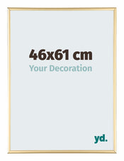 Kent Aluminium Bilderrahmen 46x61cm Gold Vorne Messe | Yourdecoration.at