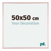 Kent Aluminium Bilderrahmen 50x50cm Kupfer Vorne Messe | Yourdecoration.at