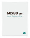 Kent Aluminium Bilderrahmen 60x80cm Weiss Hochglanz Vorne Messe | Yourdecoration.at