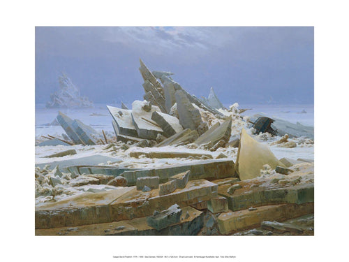 Kunstdruck Caspar David Friedrich Das Eismeer 40x30cm CDF 101 PGM | Yourdecoration.at