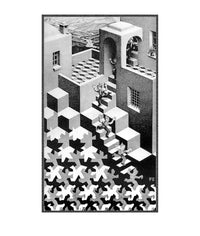 Kunstdruck M C Escher Kreislauf 55x65cm ESE 01 PGM | Yourdecoration.at