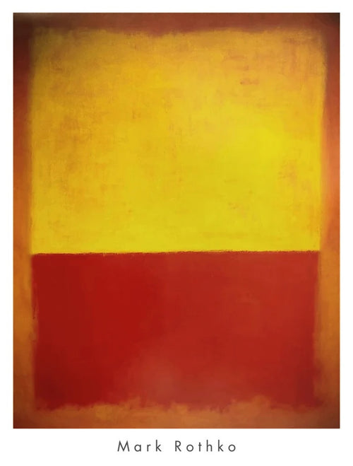 Kunstdruck Mark Rothko No 12 1954 71x94cm MKR 813 | Yourdecoration.at