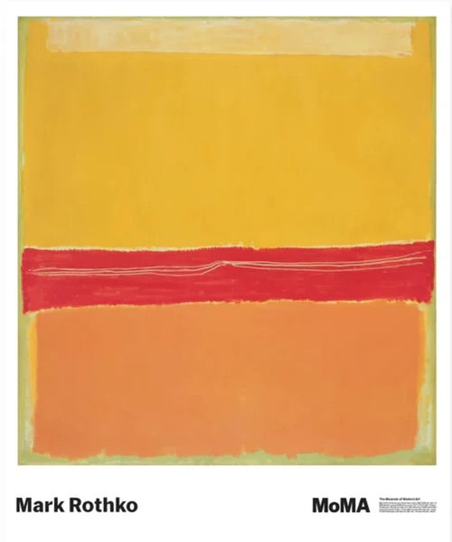 Kunstdruck Mark Rothko No 5 No 22 73 5x89cm MKR 930 | Yourdecoration.at