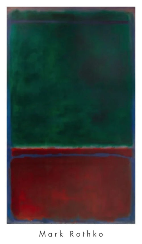 Kunstdruck Mark Rothko No 7 1953 53 5x91 5cm MKR 851 | Yourdecoration.at