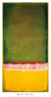 Kunstdruck Mark Rothko Untitled 1949 53x101 5cm MKR 464 | Yourdecoration.at