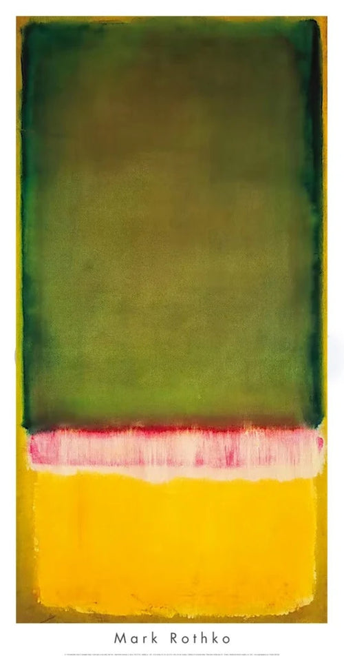Kunstdruck Mark Rothko Untitled 1949 53x101 5cm MKR 464 | Yourdecoration.at